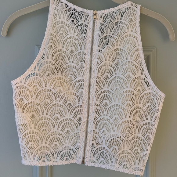 Intermix crop top, size Petite - Picture 3 of 9